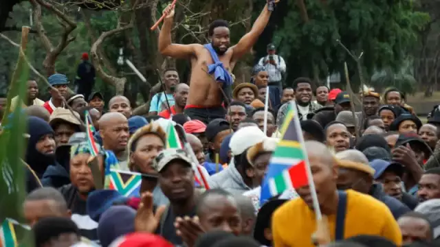 South Africans Stage Protest Over Expulsion Of Undocumented Foreigners South Africans Stage Protest Over Expulsion Of Undocumented Foreigners