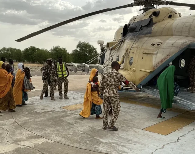Troops Rescue 47 Boko Haram/ISWAP Captives In Borno Village Troops Rescue 47 Boko Haram/ISWAP Captives In Borno Village