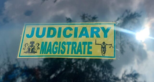 Magistrates Demand Official Vehicles, Secure Parking After Colleague’s Car Theft In Umuahia Magistrates Demand Official Vehicles, Secure Parking After Colleague's Car Theft In Umuahia