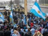 Argentina Squad Returns, Without Messi, After World Cup Final Loss Argentina Squad Returns, Without Messi, After World Cup Final Loss