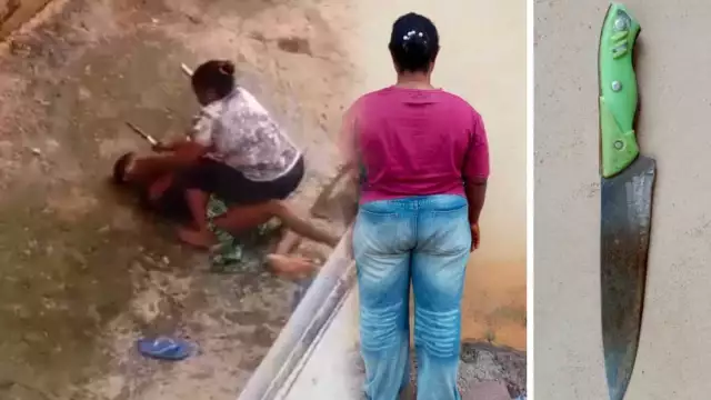 Abia Police Arrest Woman On Viral Video Over Attempt To K!ll 12-Year-Old Niece In Umuahia Abia Police Arrest Woman On Viral Video Over Attempt To K!ll 12-Year-Old Niece In Umuahia