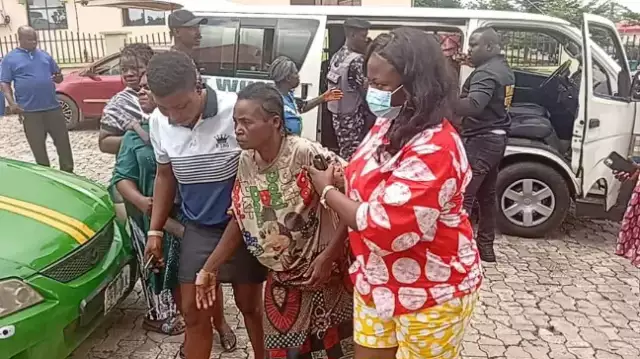 Photos: One Dead As Police Rescue Kidnapped Ekiti CAC Worshippers Photos: One Dead As Police Rescue Kidnapped Ekiti CAC Worshippers