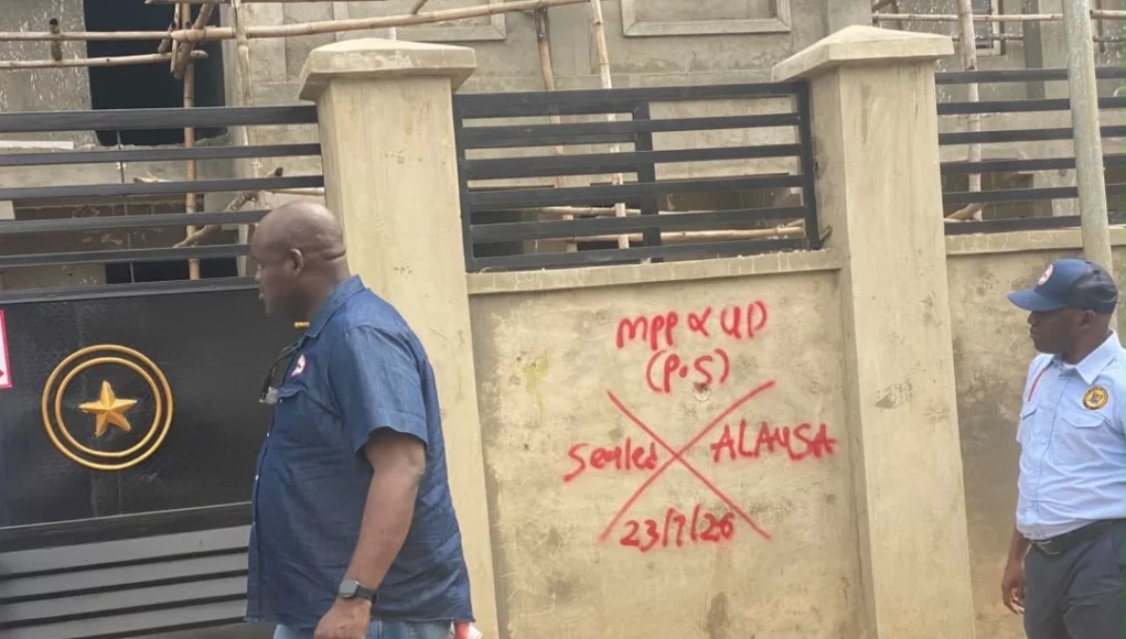 Lagos Govt. Seals Over 20 Properties Over Physical Planning Infractions