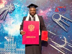 Abia-Born Engineer Emerges Best Graduating Student In Russian University With Perfect 5.0 CGPA | VIDEO Abia-Born Engineer Emerges Best Graduating Student In Russian University With Perfect 5.0 CGPA