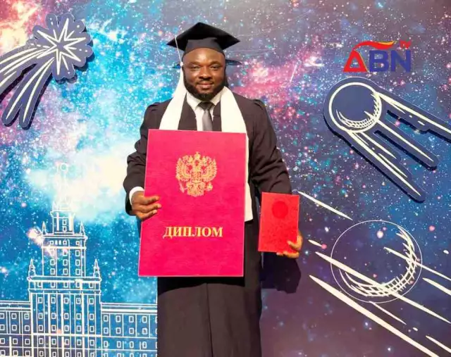 Abia-Born Engineer Emerges Best Graduating Student In Russian University With Perfect 5.0 CGPA | VIDEO Abia-Born Engineer Emerges Best Graduating Student In Russian University With Perfect 5.0 CGPA