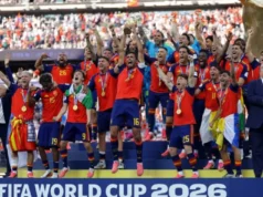 Trump Lingers On Stage To Lap Up World Cup Spotlight Trump Lingers On Stage To Lap Up World Cup Spotlight