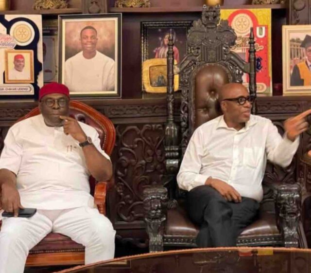 Sir Chikwe Udensi Hosts Amaechi in Abuja, Reaffirms Support For Atiku-Amaechi Coalition | PHOTOS Sir Chinwe Udensi Hosts Amaechi in Abuja, Reaffirms Support for Atiku-Amaechi Coalition