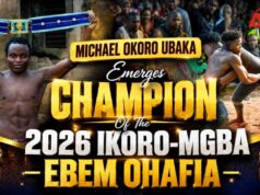 2026 Ikoro-Mgba Grand Finale: Michael Ubaka Emerges Champion As Ebem Ohafia Celebrates Culture, Strength | PHOTOS + VIDEO 2026 Ikoro-Mgba Grand Finale: Michael Ubaka Emerges Champion As Ebem Ohafia Celebrates Culture, Strength | PHOTOS + VIDEO