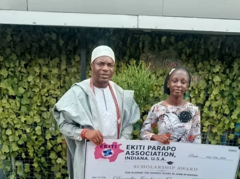 2026 JAMB Highest Scorer Gets ₦1m Scholarship From Ekiti Parapo