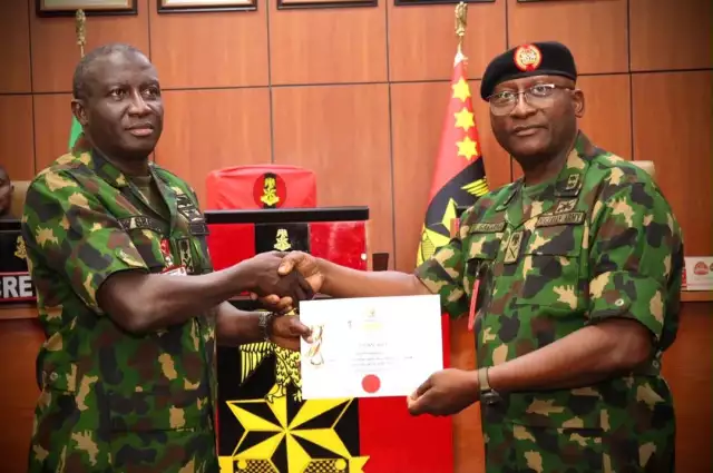 Nigerian Army Honoured as Africa’s Best in Counter-Terrorism Operations Nigerian Army Honoured as Africa’s Best in Counter-Terrorism Operations
