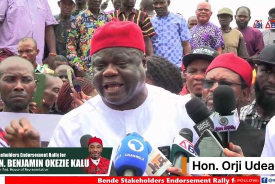 “We Cannot Trade Our Gold For Ashes, Benjamin Kalu Is Our Gold” — Bende Stakeholder | VIDEO "We Cannot Trade Our Gold For Ashes, Benjamin Kalu Is Our Gold" — Bende Stakeholder | VIDEO