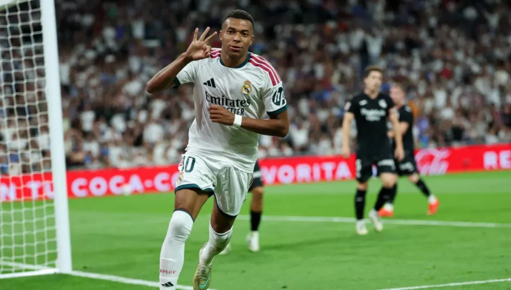 Mbappe Hits Hat-Trick As Real Madrid Thrash Real Sociedad 4-1