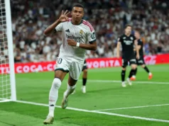 Mbappe Hits Hat-Trick As Real Madrid Thrash Real Sociedad 4-1 Mbappe Hits Hat-Trick As Real Madrid Thrash Real Sociedad 4-1