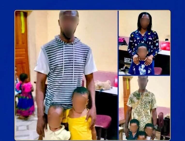Abia Police Rescue 6 Abducted Children main Abia Police Rescue 6 Abducted Children, Arrest Suspected Child Trafficker