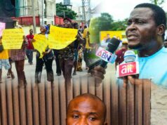 Protest Rocks Abia City Boy Movement Headquarters Over Suspension Of Organising Secretary | VIDEO Protest Rocks Abia City Boy Movement Headquarters Over Suspension Of Organising Secretary | VIDEO