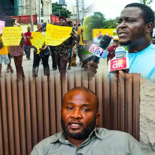 Protest Rocks Abia City Boy Movement Headquarters Over Suspension Of Organising Secretary | VIDEO Protest Rocks Abia City Boy Movement Headquarters Over Suspension Of Organising Secretary | VIDEO