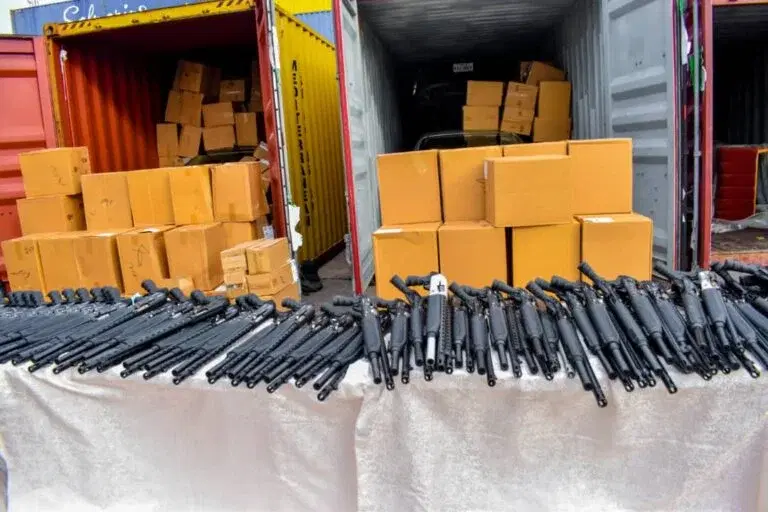 IMG-20260809-WA0013-768x512-1 NCS Uncovers 399 Rifles In Tin Can Port Shipment