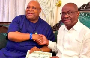 Adeleke Visits Wike In Abuja After Meeting Tinubu Adeleke Visits Wike In Abuja After Meeting Tinubu