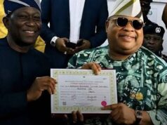 Gov. Adeleke Receives Certificate of Return, Launch N500m Victims’ Fund Gov. Adeleke Receives Certificate of Return, Launch N500m Victims’ Fund