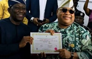 Gov. Adeleke Receives Certificate of Return, Launch N500m Victims’ Fund Gov. Adeleke Receives Certificate of Return, Launch N500m Victims’ Fund