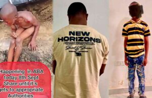Abia Police Arrest Father Over Alleged Brutal Abuse of 13-Year-Old Son In Aba Abia Police Arrest Father Over Alleged Brutal Abuse of 13-Year-Old Son In Aba