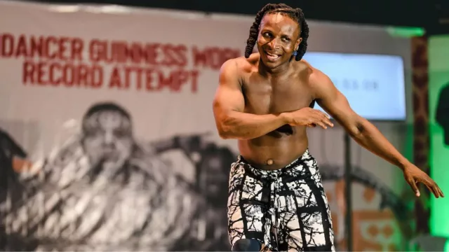 Nigeria’s Ben Dancer Completes 168-Hour Dance Marathon, Awaits Guinness Verdict Nigeria’s Ben Dancer Completes 168-Hour Dance Marathon, Awaits Guinness Verdict