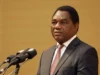 Zambian President Hakainde Sworn In Amid Treason Charges Against Political Rival Zambian President Hakainde Sworn In Amid Treason Charges Against Political Rival