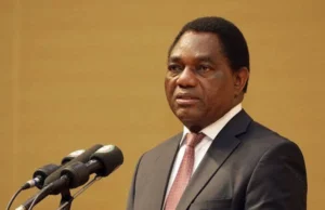 Zambian President Hakainde Sworn In Amid Treason Charges Against Political Rival Zambian President Hakainde Sworn In Amid Treason Charges Against Political Rival
