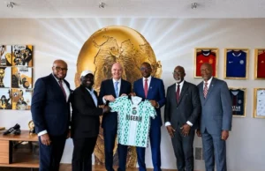 NFF Dismisses Receiving FIFA Letter Ahead Of Meeting With Infantino NFF Dismisses Receiving FIFA Letter Ahead Of Meeting With Infantino