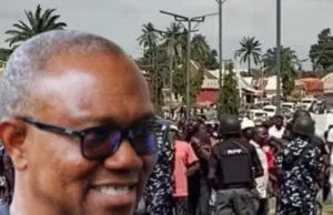 Police Intervenes Over Obi’s Convoy Blocked By Thugs In Benue Police Intervenes Over Obi’s Convoy Blocked By Thugs In Benue