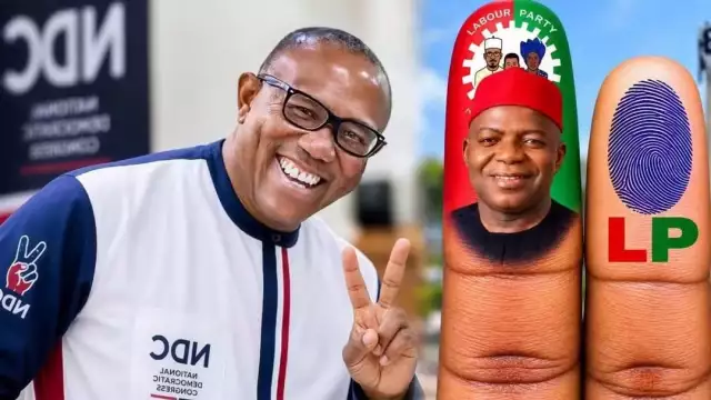 NDC Denies Alliance With Otti, Accuses Labour Party Of Using Its Logo NDC Denies Alliance With Otti, Accuses Labour Party Of Using Its Logo