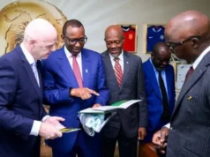 Infantino Commends Nigeria Delegation To FIFA House, Vows To Support Football Devt In Country Infantino Commends Nigeria Delegation To FIFA House, Vows To Support Football Devt In Country