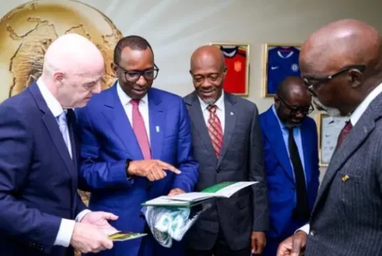 Infantino Commends Nigeria Delegation To FIFA House, Vows To Support Football Devt In Country Infantino Commends Nigeria Delegation To FIFA House, Vows To Support Football Devt In Country
