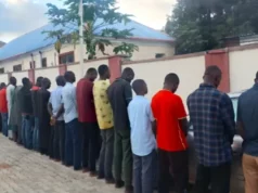Illegal Miners’ Deaths: NSCDC Parades Detained Commandant, 23 Others Illegal Miners’ Deaths: NSCDC Parades Detained Commandant, 23 Others