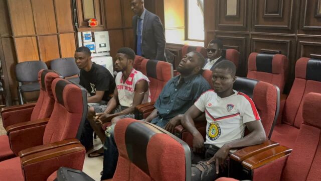 DSS Arraigns Four Suspects Linked To Killing Of Operative DSS Arraigns Four Suspects Linked To Killing Of Operative