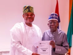 Tinubu Makes History As First Nigerian President To Receive Proposed UN Budget Tinubu Makes History As First Nigerian President To Receive Proposed UN Budget