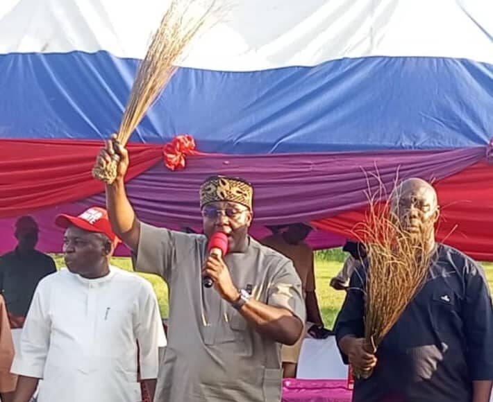 2027: Atuma Intensifies Osisioma Ngwa Ward-to-Ward Campaign, Welcomes Opposition Defectors, Promises Development